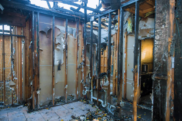 Professional Fire Damage Repair technician working in Jackson, OH